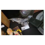GLASS PHEASANT FIGURINE