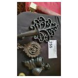 BLACK IRON WALL DECOR