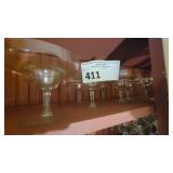 12 GLASS MARGARITA STEMWARE