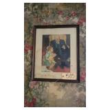 FRAMED PRINT BY NORMAN ROCKWELL