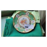 VICTORIAN CARLSBAD AUSTRIA DECORATIVE PLATEPIECE