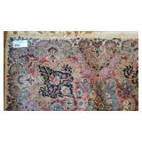 KARASTAN 8X10 FLORAL KIRMAN WOOL RUG