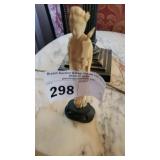 ORIENTAL HANDCARVED RESIN FIGURINE