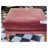VELVET OTTOMAN