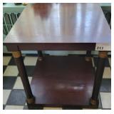 VINTAGE MAHOGANY LAMP TABLE