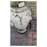 AS-IS CONCRETE LARGE FLOWER POT