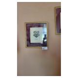 FRAMED FAMILY CREST "CLAUSSEN"