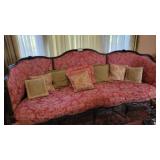 LOUIS XV FRENCH VICTORIAN REVIVAL STYLE SOFA