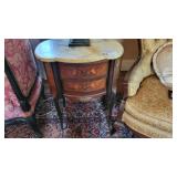 MARBLETOP EARLY 20TH CENTURY FRENCH SIDETABLE