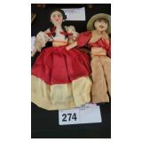 HANDMADE HISPANIC DOLLS