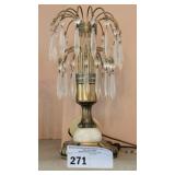 VINTAGE WATERFALL TABLE LAMP