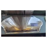 VINTAGE ART DECO ETCHED MIRROR