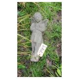 AS-IS CONCRETE ANGEL STATUE