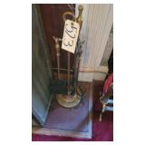 BRASS FIREPOKER SET