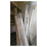 ASSORTMENT OF FABRICS (SOME EMBROIDERY FABRIC)