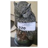 CERAMIC OWL FIGURINE