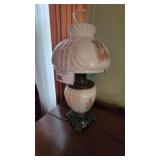 VINTAGE FOSTORIA "GONE WITH THE WIND"PARLOR LAMP