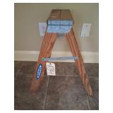WOODEN STEP STOOL