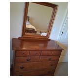 DRESSER W MIRROR