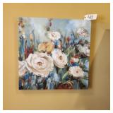 OIL PAINTING ON CANVAS--CALICO FIELDS