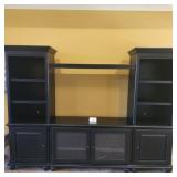 BLACK ENTERTAINMENT CENTER-OVERHEAD BRIDGE