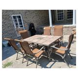 OUTDOOR TABLE & CHAIRS