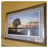 PALMETTO SUNSET- PICTURE