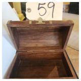 WOODEN JEWELRY BOX