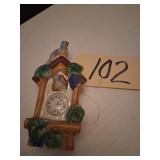 BIRD WALL WALL HANGER-VINTAGE WALL POCKET JAPAN