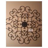METAL WALL PLAQUE