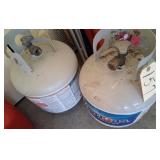 2 PROPANE TANKS