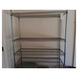 4 TIER METAL SHELVING