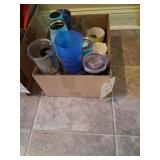 PLASTIC & GLASS CUPS, TRAVEL MUGS