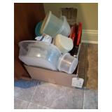 PLASTIC STORAGE CONTAINERS 'AS IS'