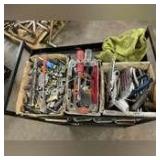 Shop Cart with Assorted Fasteners