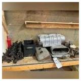 Disassembled Hemi Engine Parts with Blower