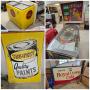 Sale of Vintage and Collectable Items Including Old Signs, Tools, Radios, Drink Coolers, Clocks, Toys, and Much More!