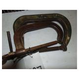 Two 7" C-Clamps