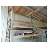 Three Sections of Pallet Racking