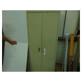 Sandusky Two Door Metal Cabinet