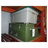 Four Wheeler Trunk & Plastic Tote