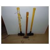 Three Sledge Hammer