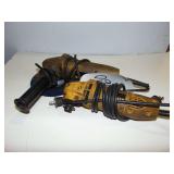Two DeWalt 4" Side Grinders