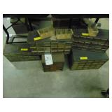 Five Storage Cabinets