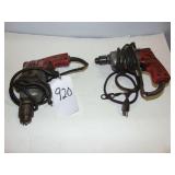 Two Milwaukee Drills