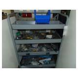 Metal Shelf & Contents of Household Supplies