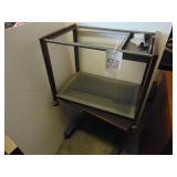 Two TV Stands On Casters