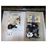 Six Misc. Reels Daiwa, ABU, Zebco, Etc.