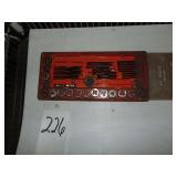 Partial Set of Metric Tap & Die Set