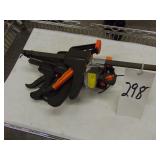 Five Car Clamps